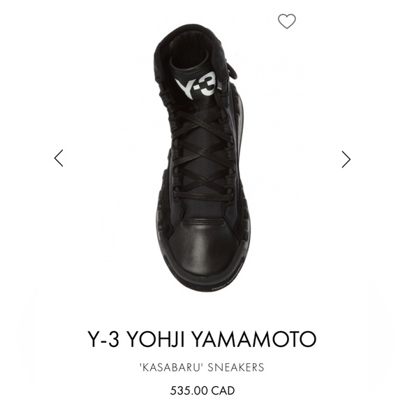 ADIDAS Y-3 Kasabaru Black (Yohji Yamamoto) Men’s US 7 - Picture 2 of 9